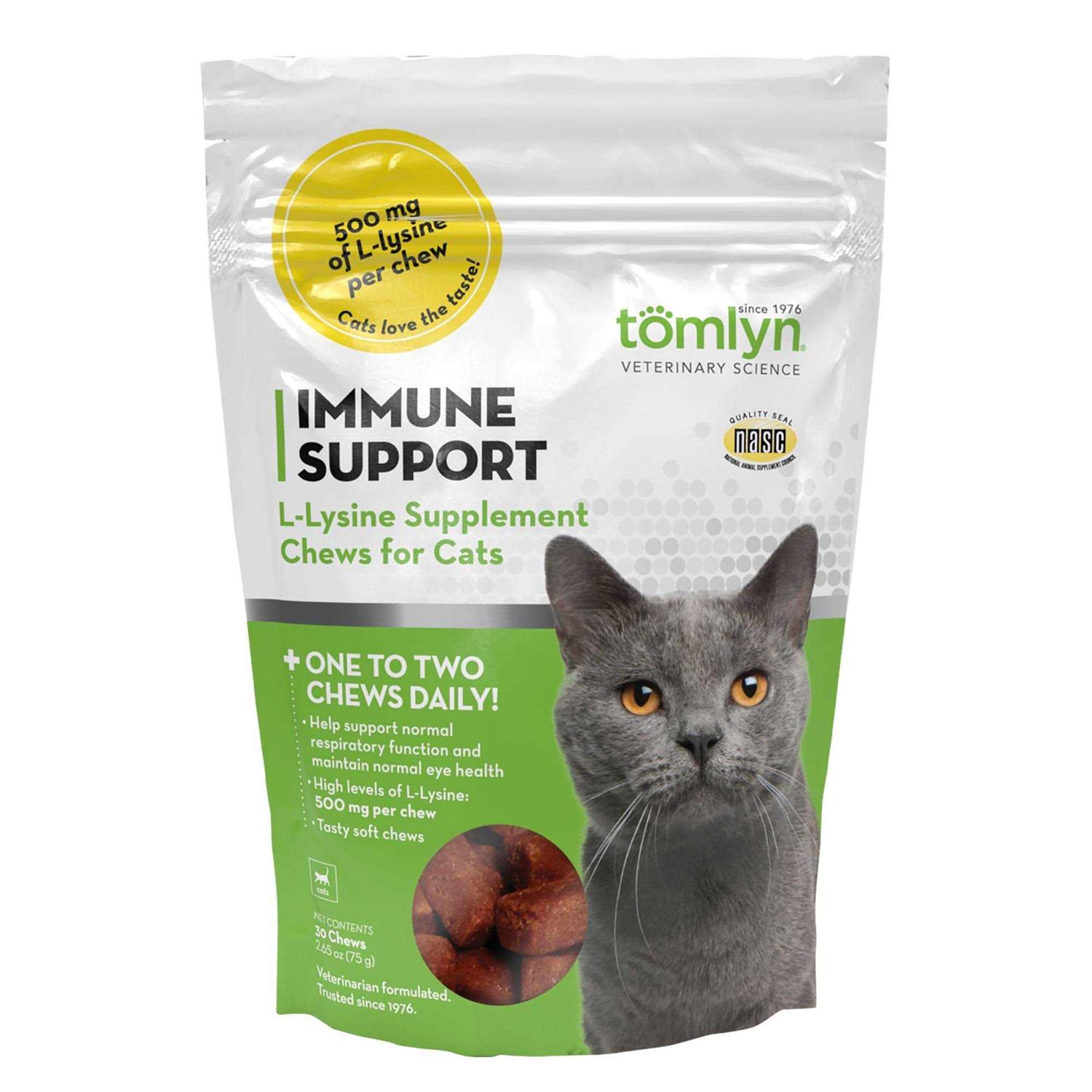 Tomlyn Immune Support L-Lysine Chews for Cats