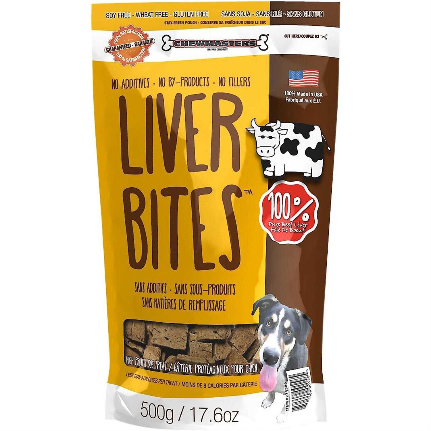 Chewmasters Beef Liver Bites Freeze Dried