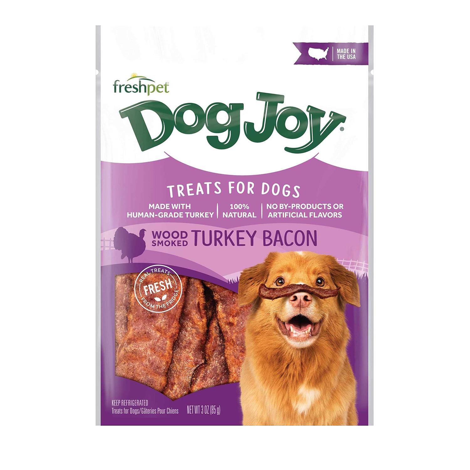 Freshpet Dog Joy Turkey Bacon Dog Treats