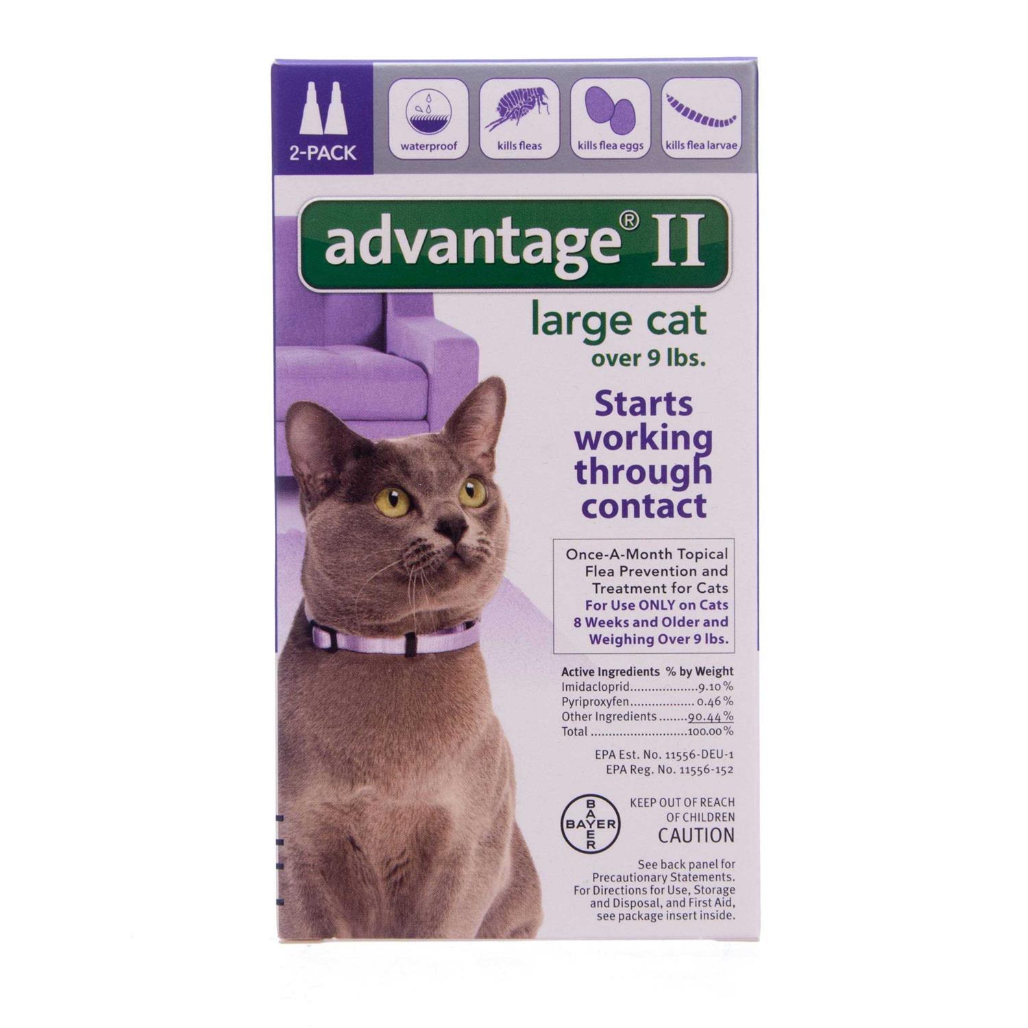 Advantage II Flea Treatment Cats