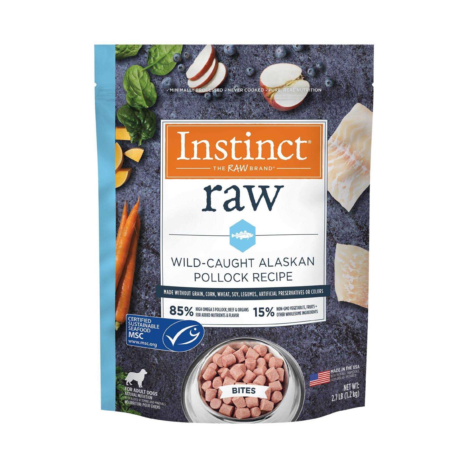 Instinct Frozen Raw Dog Food