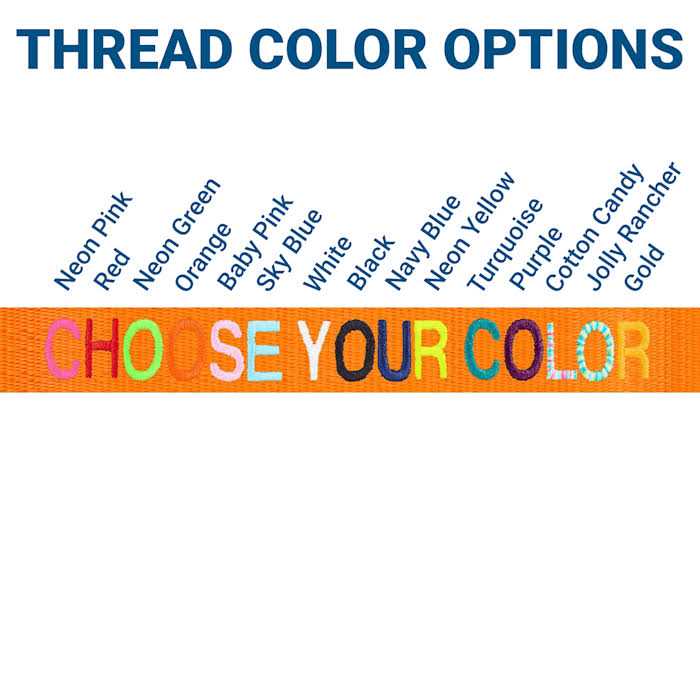 GoTags Nylon Personalized Dog Collar