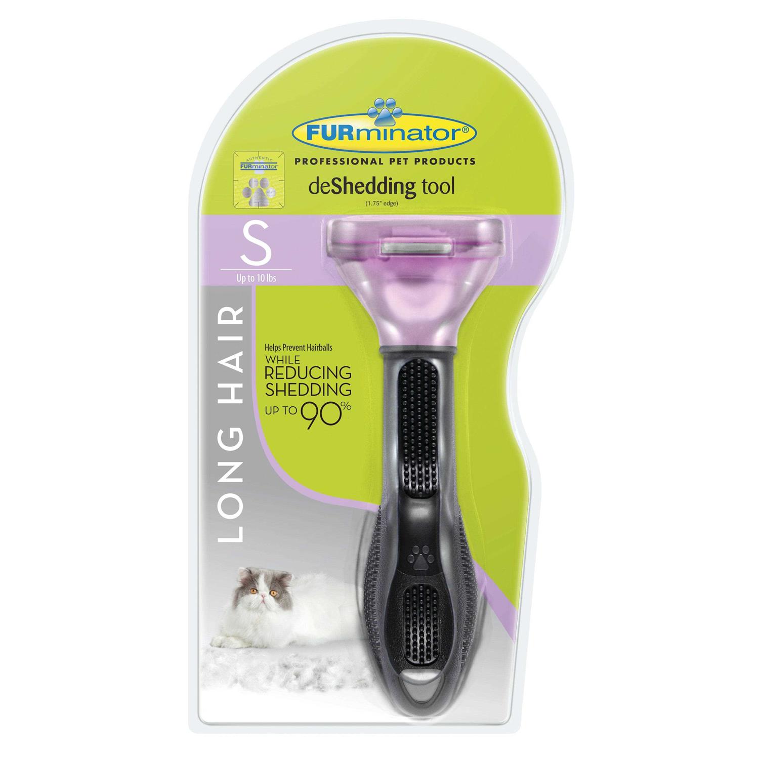FURminator Long Hair Deshedding Tool for Small Cats