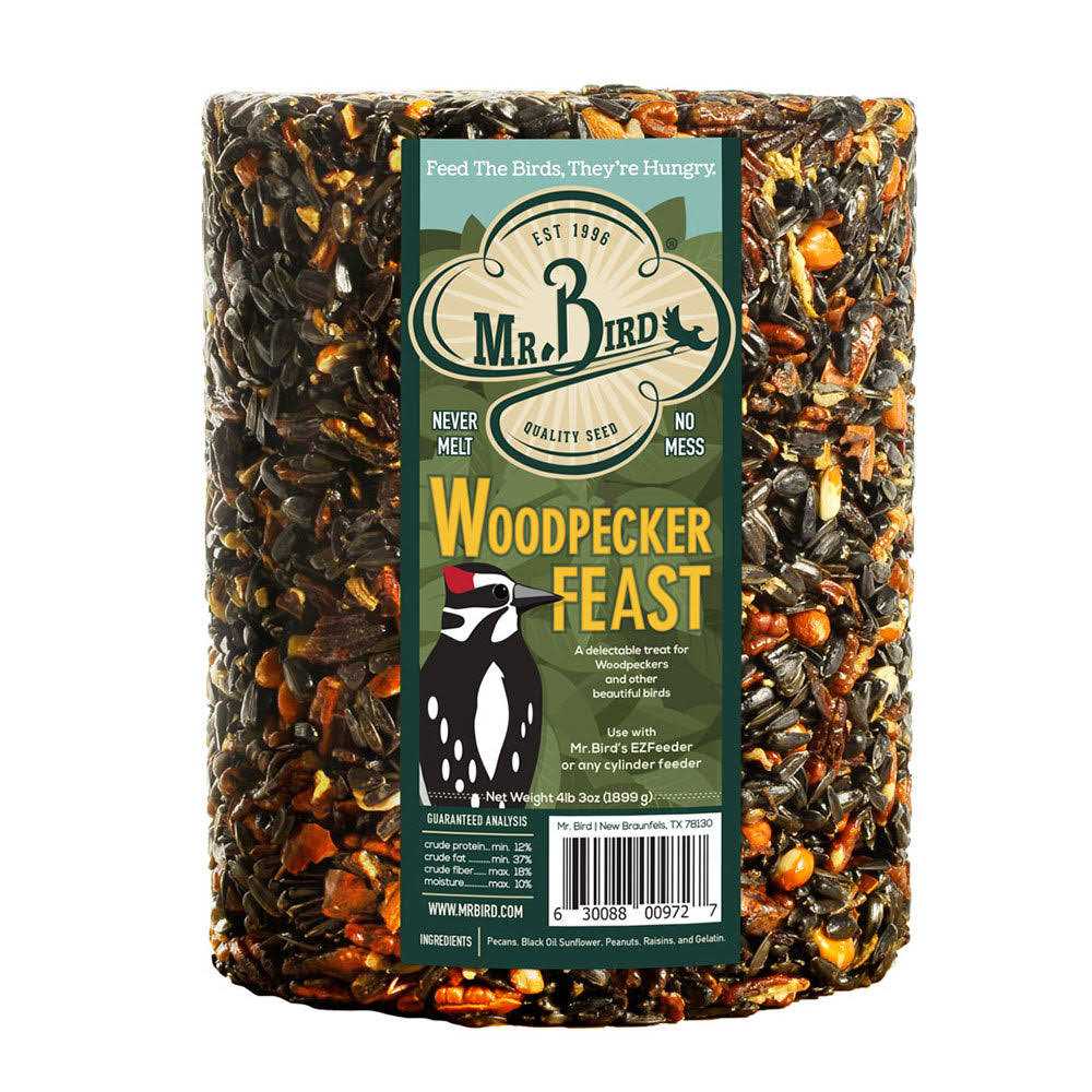 Mr. Bird Woodpecker Feast Cylinder