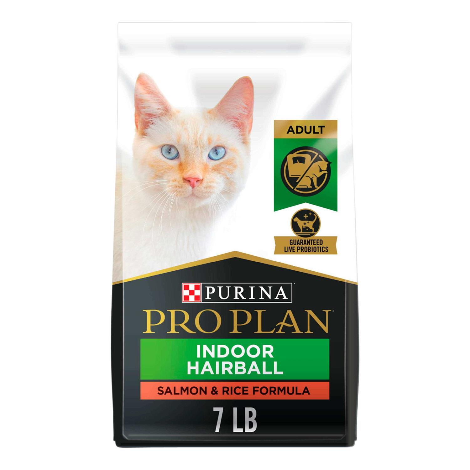 Purina Pro Plan Hairball Management Indoor Salmon & Rice Cat Food