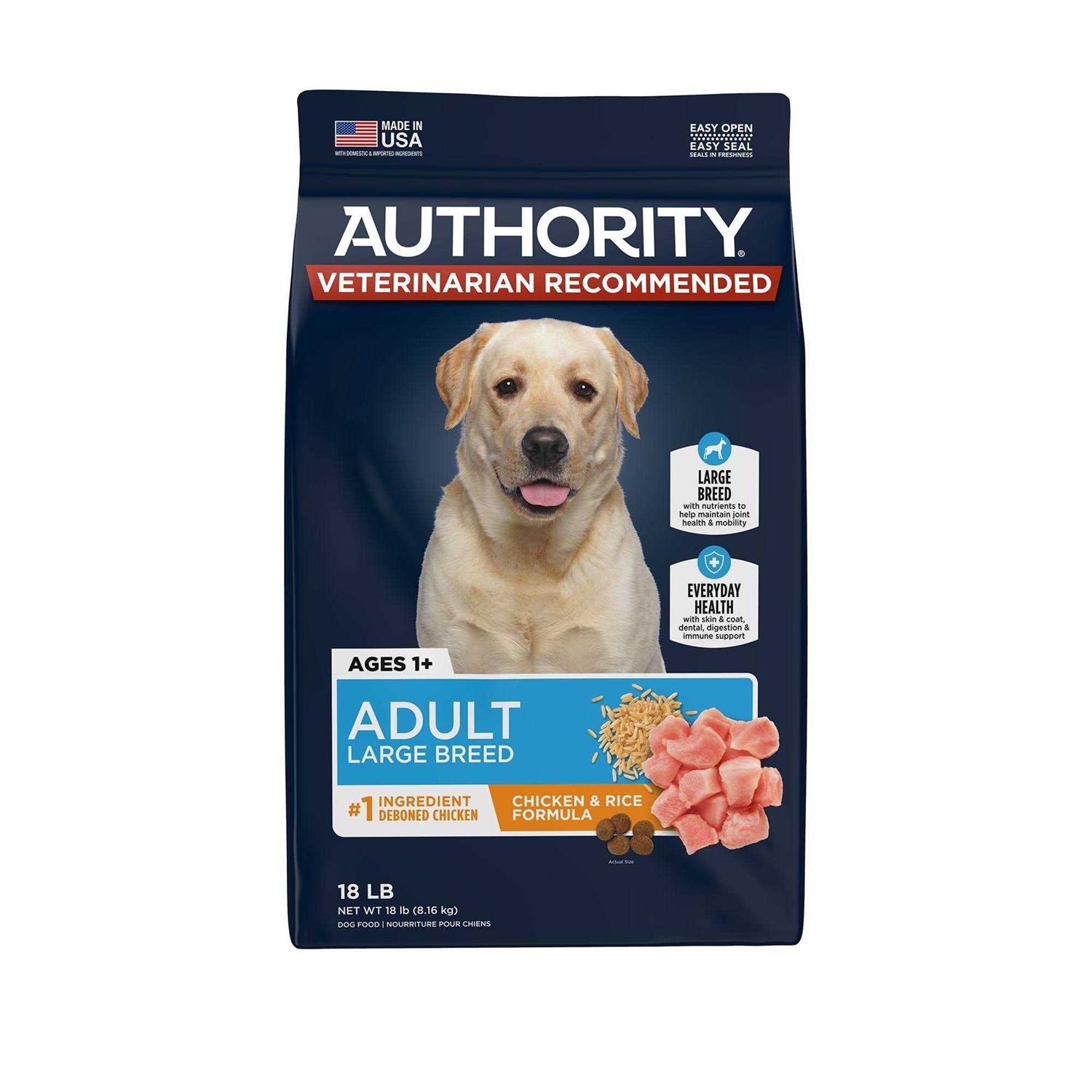 Authority Everyday Health Large Breed Adult Dry Dog Food