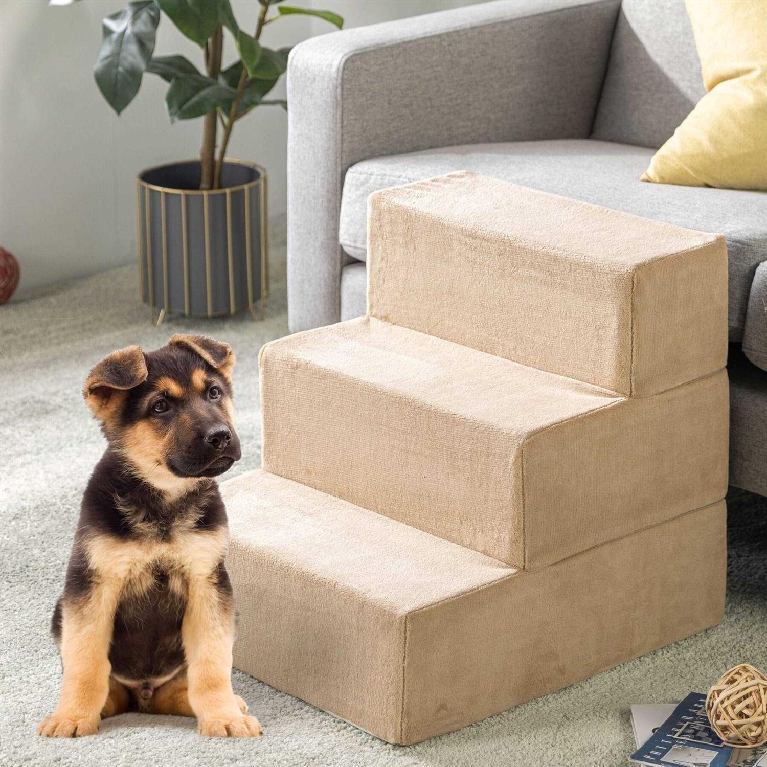 Zinus Foam 13”-24” Comfort Pet Stairs