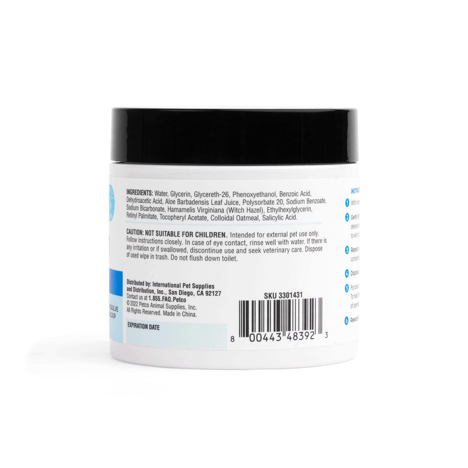 Well & Good Small Dog Ear Wipes