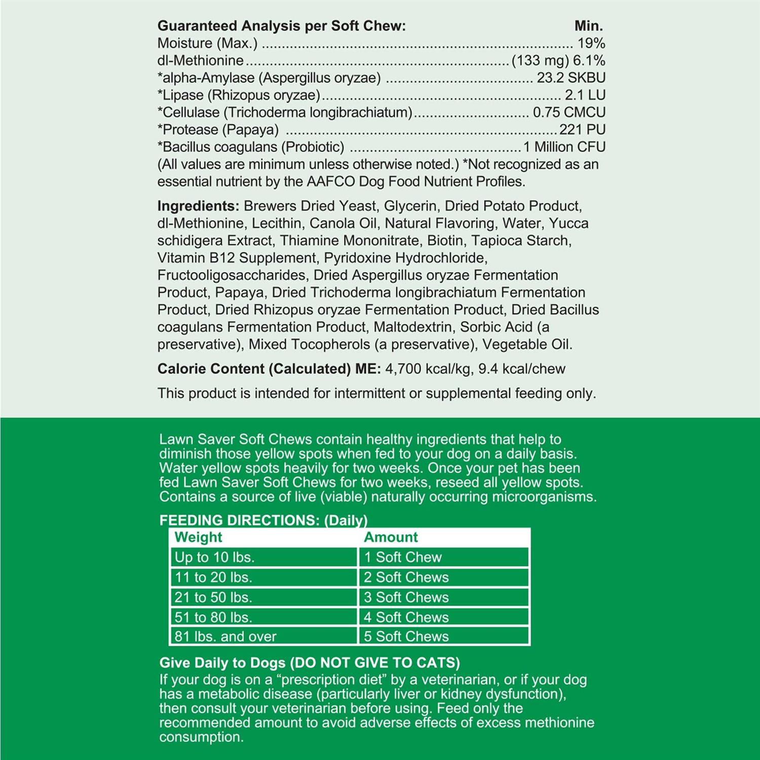 Chew + Heal Lawn Saver