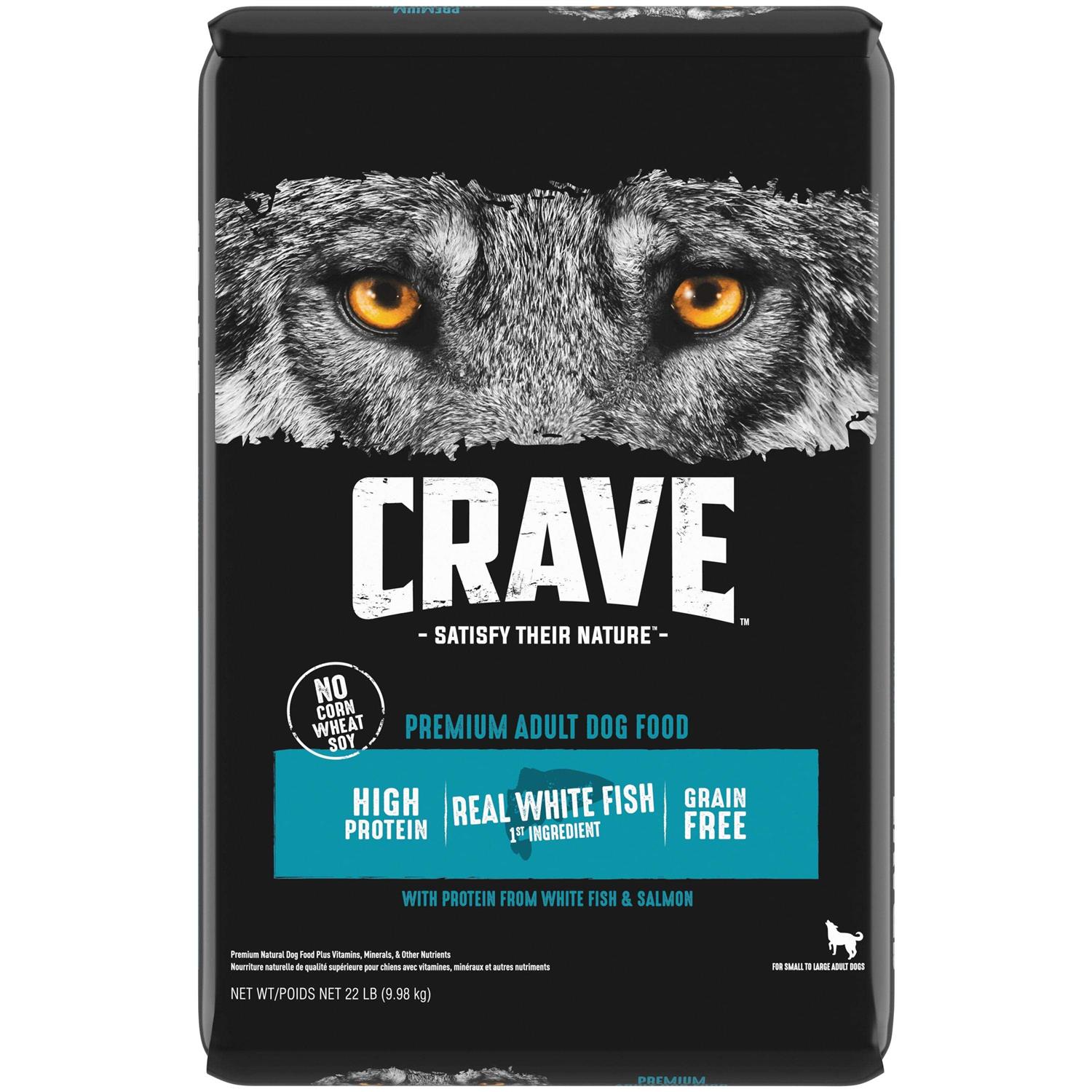 Crave Grain Free Adult Dry Dog Food with Protein