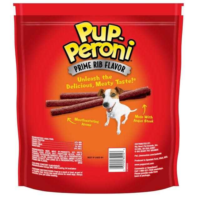 Pup-Peroni Prime Rib Flavor Dog