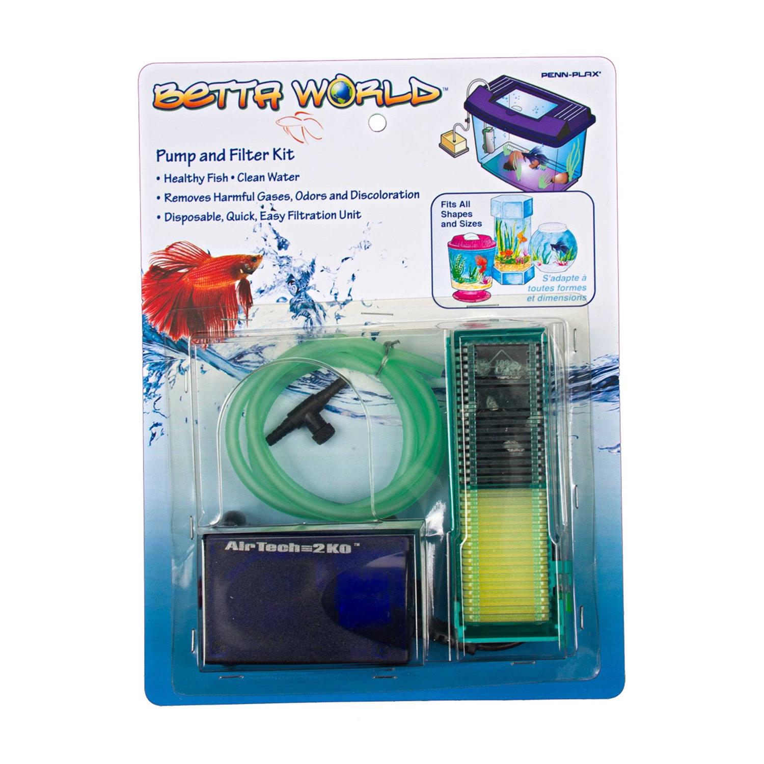 Penn Plax Smallworld Pump & Filter Kit