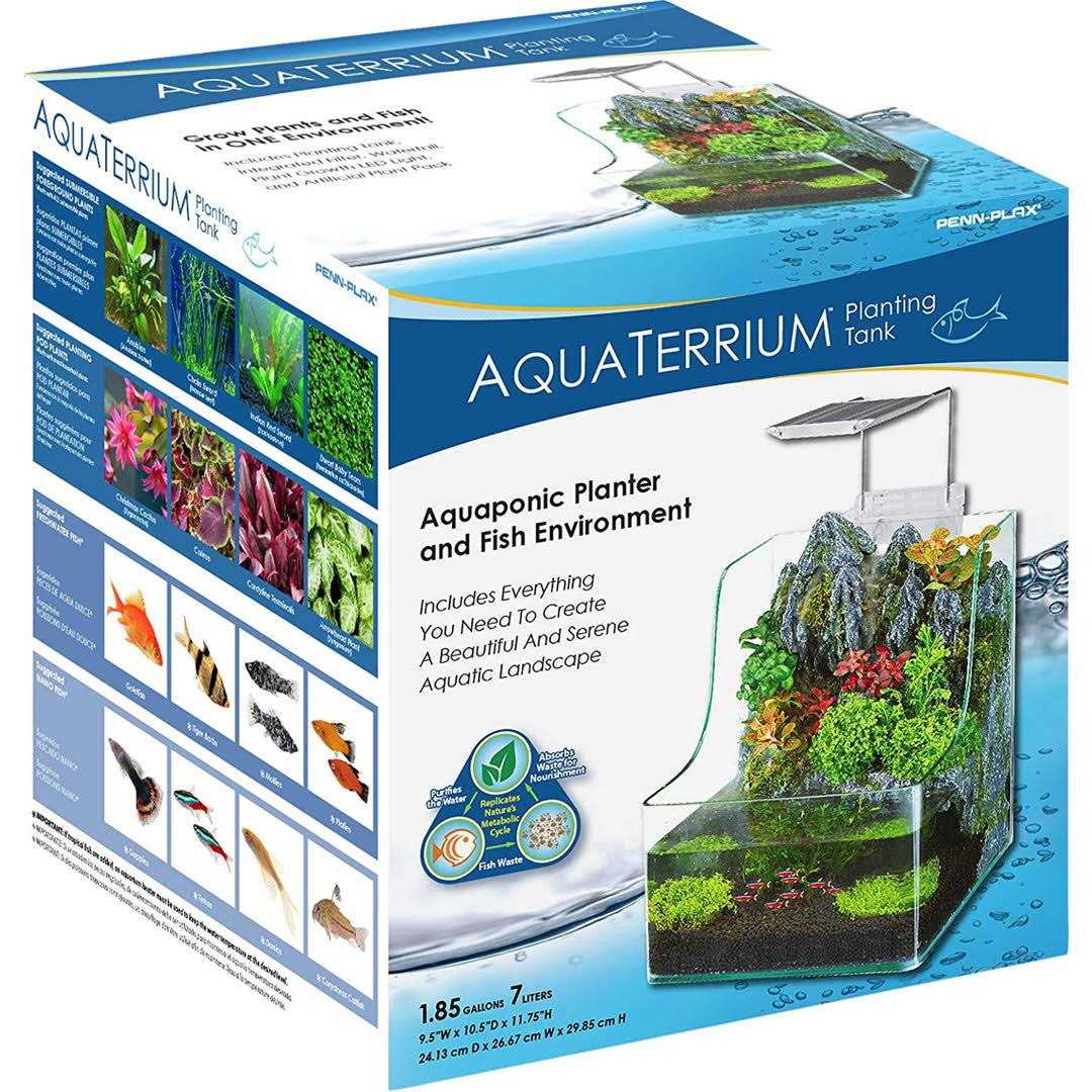Penn-Plax AquaTerrium Planting Tank