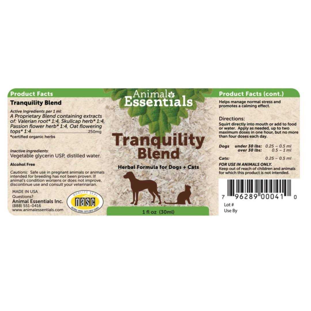 Animal Essentials Tranquility Blend