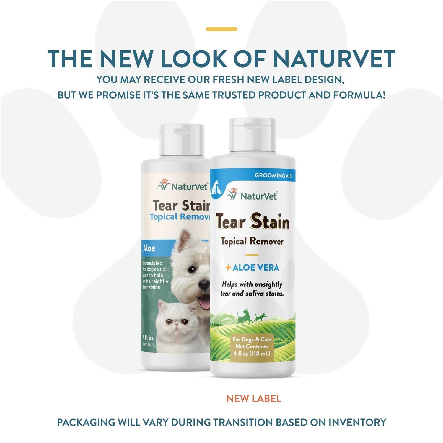 NaturVet Tear Stain Topical Remover