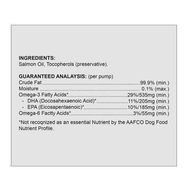 Wild Alaskan Salmon Oil Based Omega 3 Dog Food Supplement