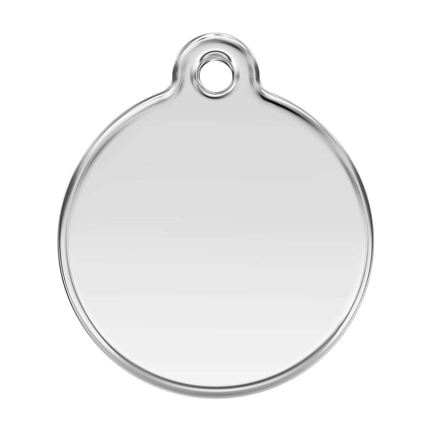 Red Dingo Enamel Pet ID Tag