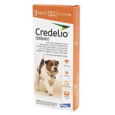Credelio for Dogs 12.1-25 lbs 1 Count