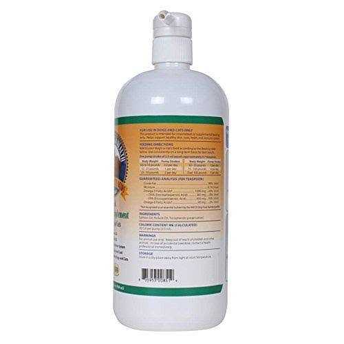 Grizzly Omega Health Liquid Omega-3 Supplement for Dogs