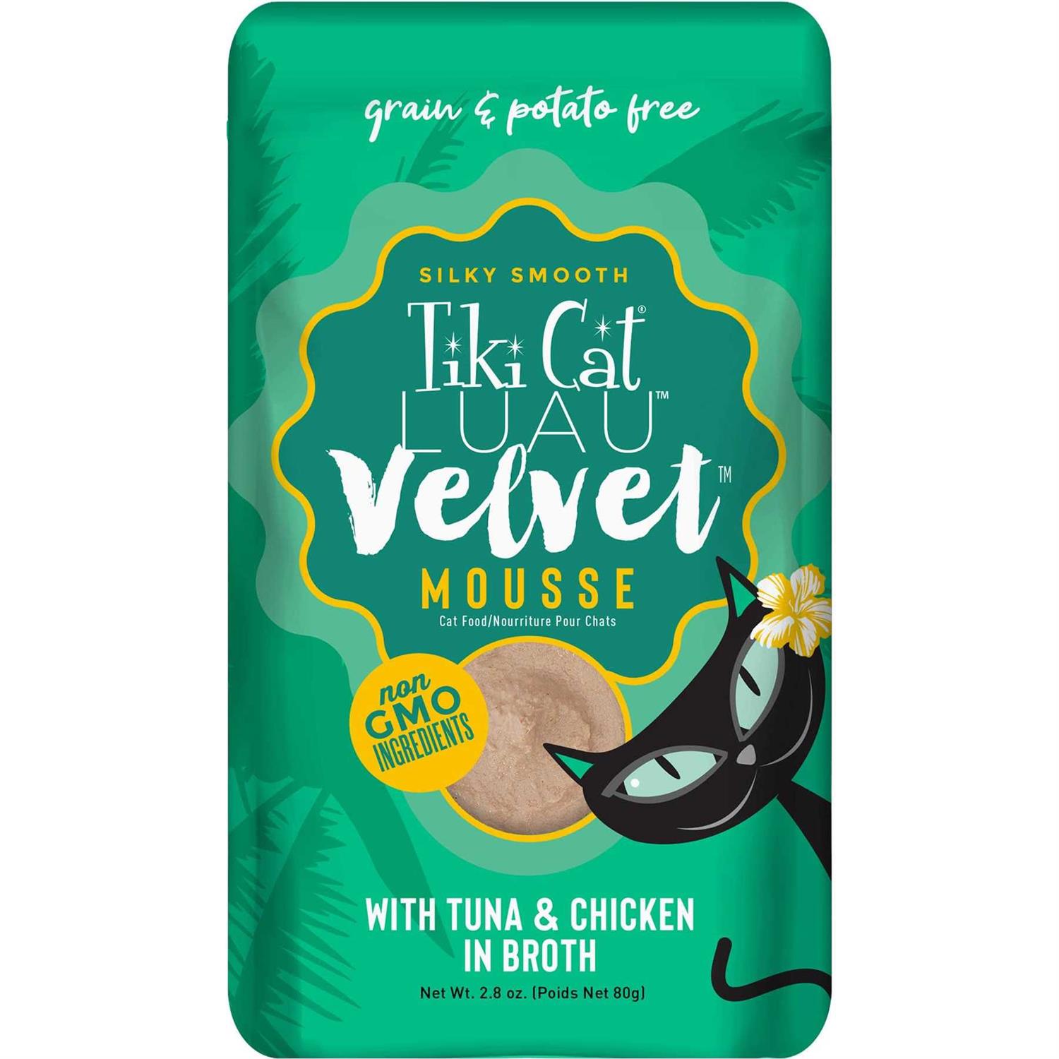 Tiki Cat Velvet Mousse Tuna Wet Cat Food