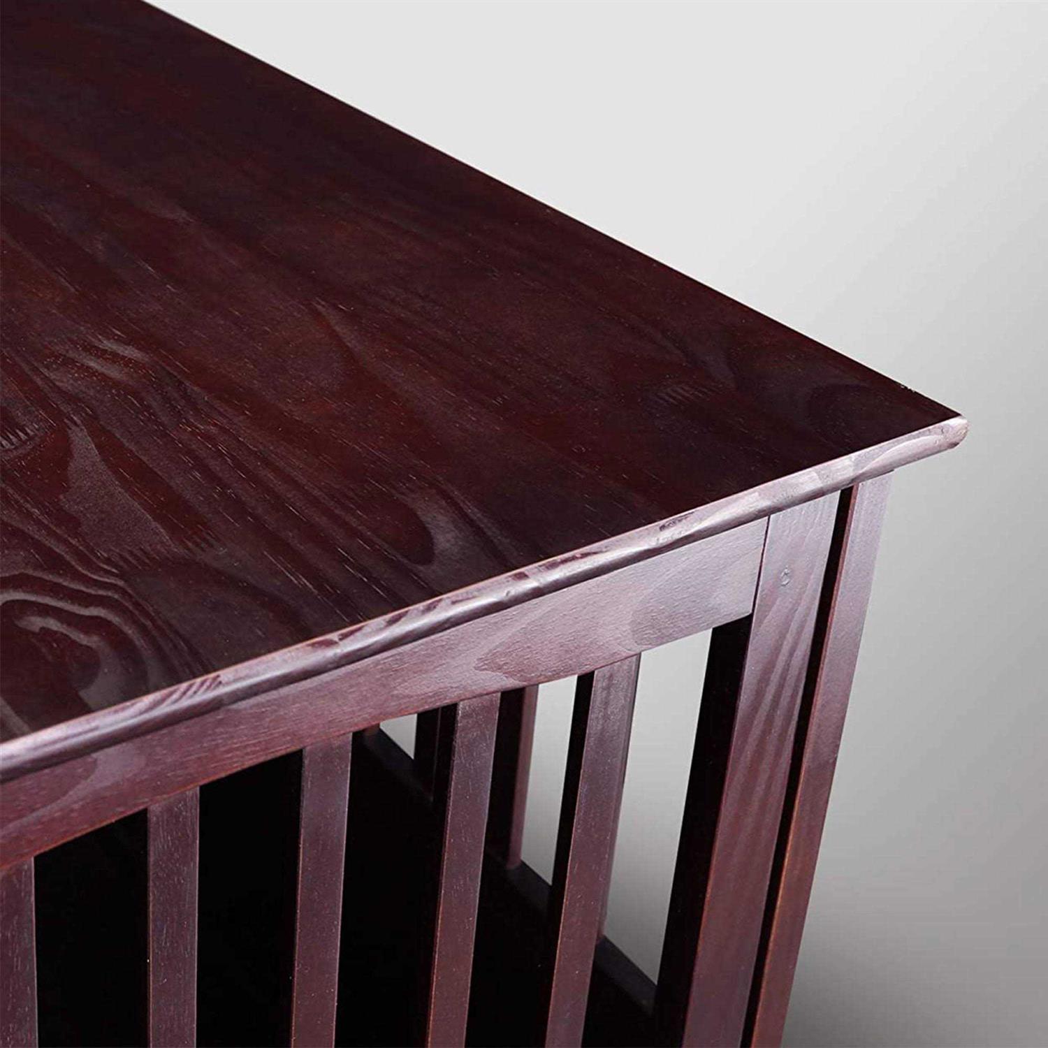 Casual Home End Table Pet Crate