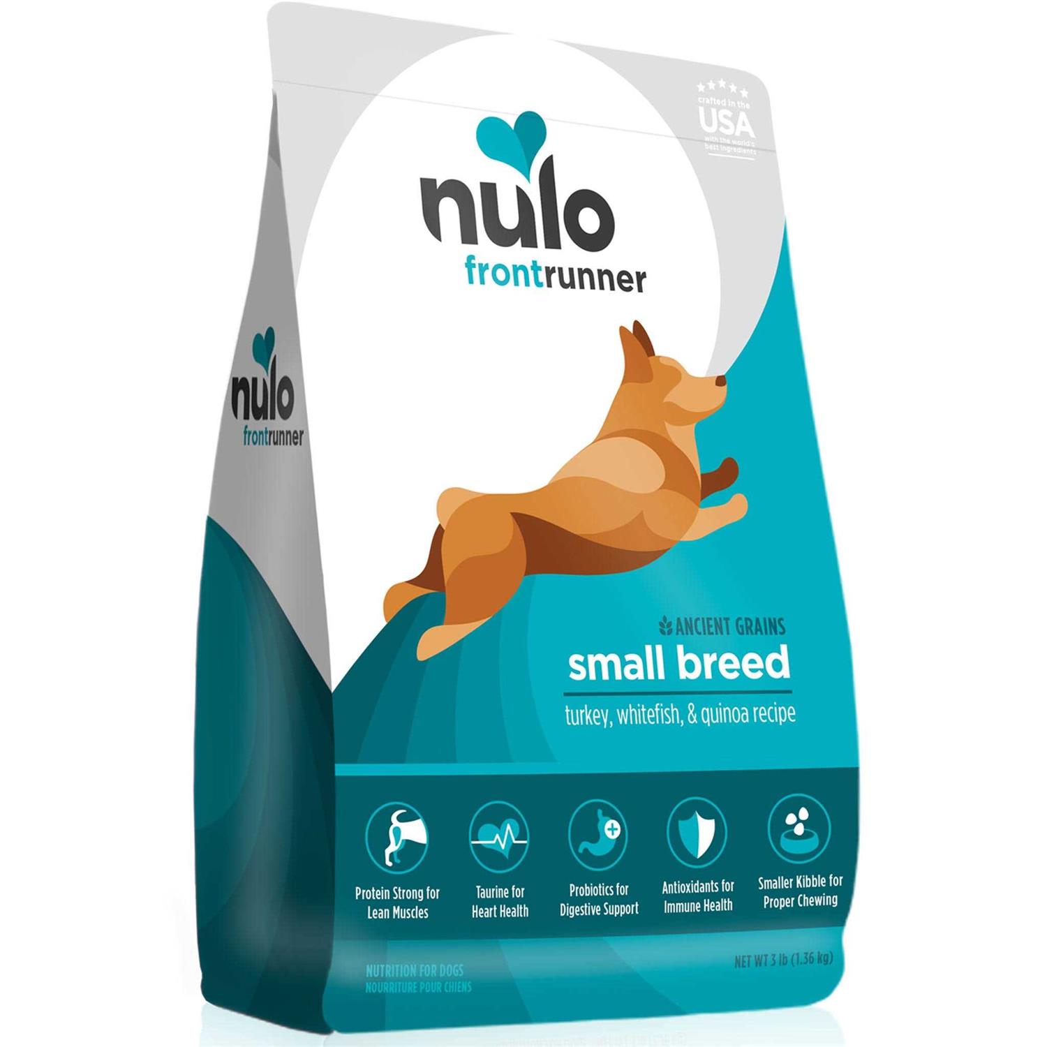 Nulo Frontrunner Small Breed Dry Dog Food Turkey