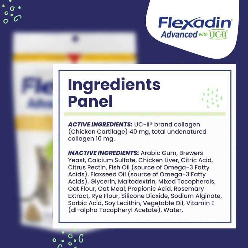 Flexadin Advanced Chews with UC-II for Dogs & Cats