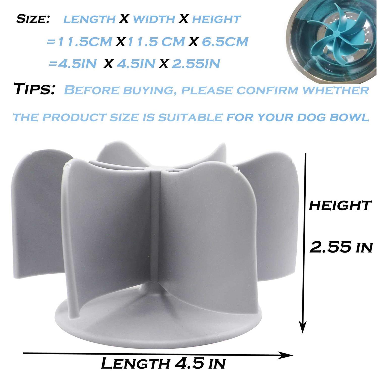 Petzone Boredom Busters Spiral White Dog Slow Feeder