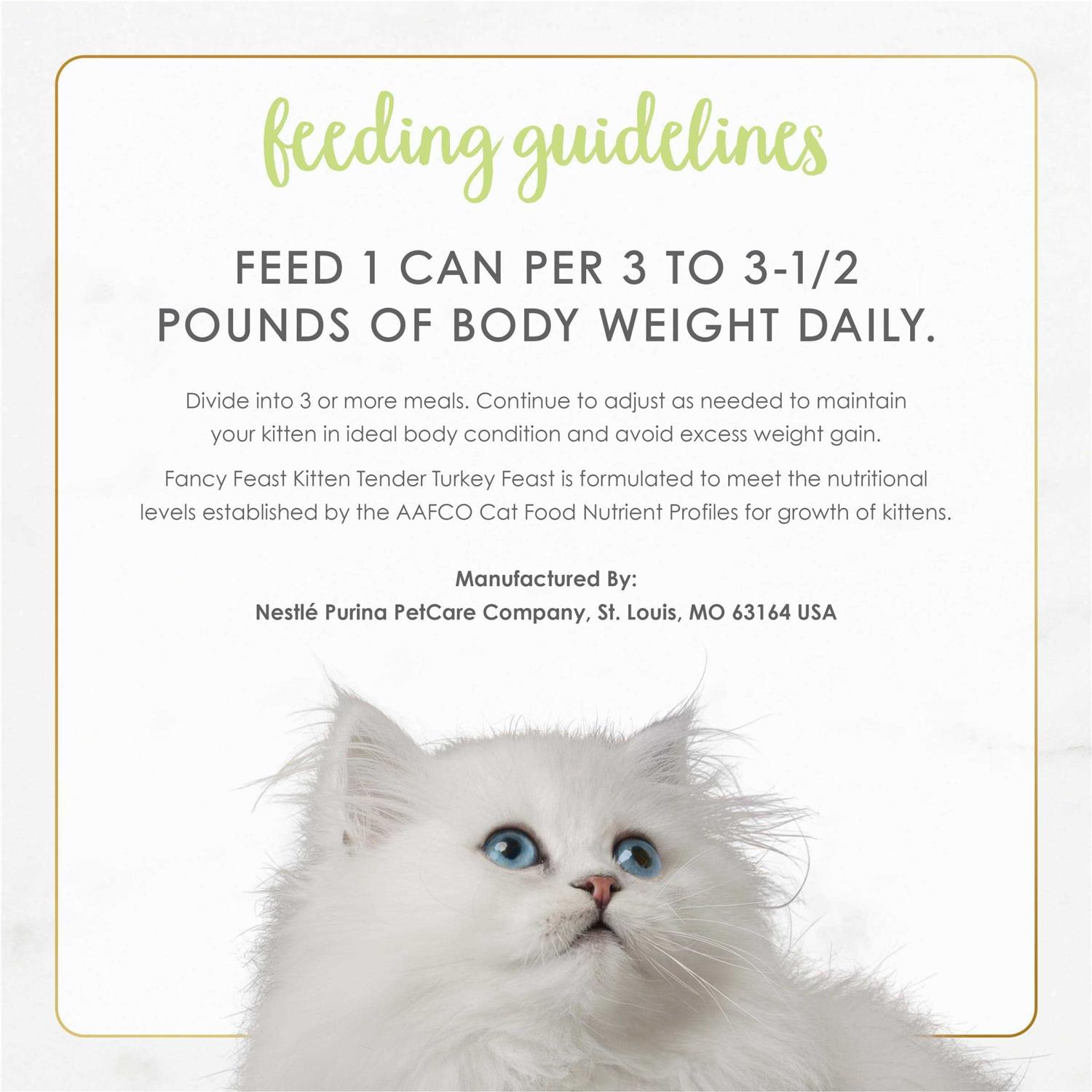 Fancy Feast Gourmet Kitten Tender Canned Food