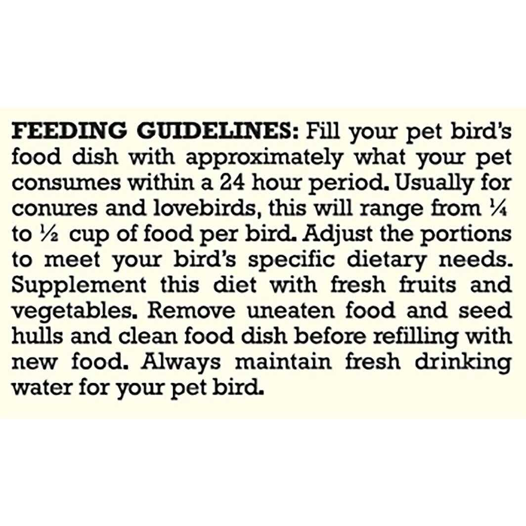 Higgins Vita Seed Conure & Lovebird Food