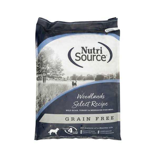 NutriSource Grain-Free Woodlands Select Dry Dog Food