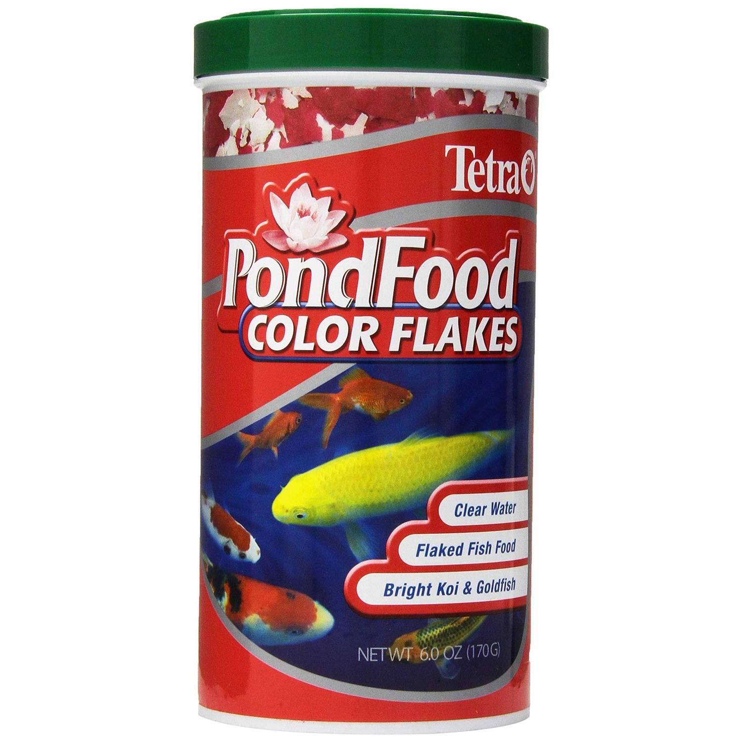Tetra Color Flakes Pond Food 6 oz