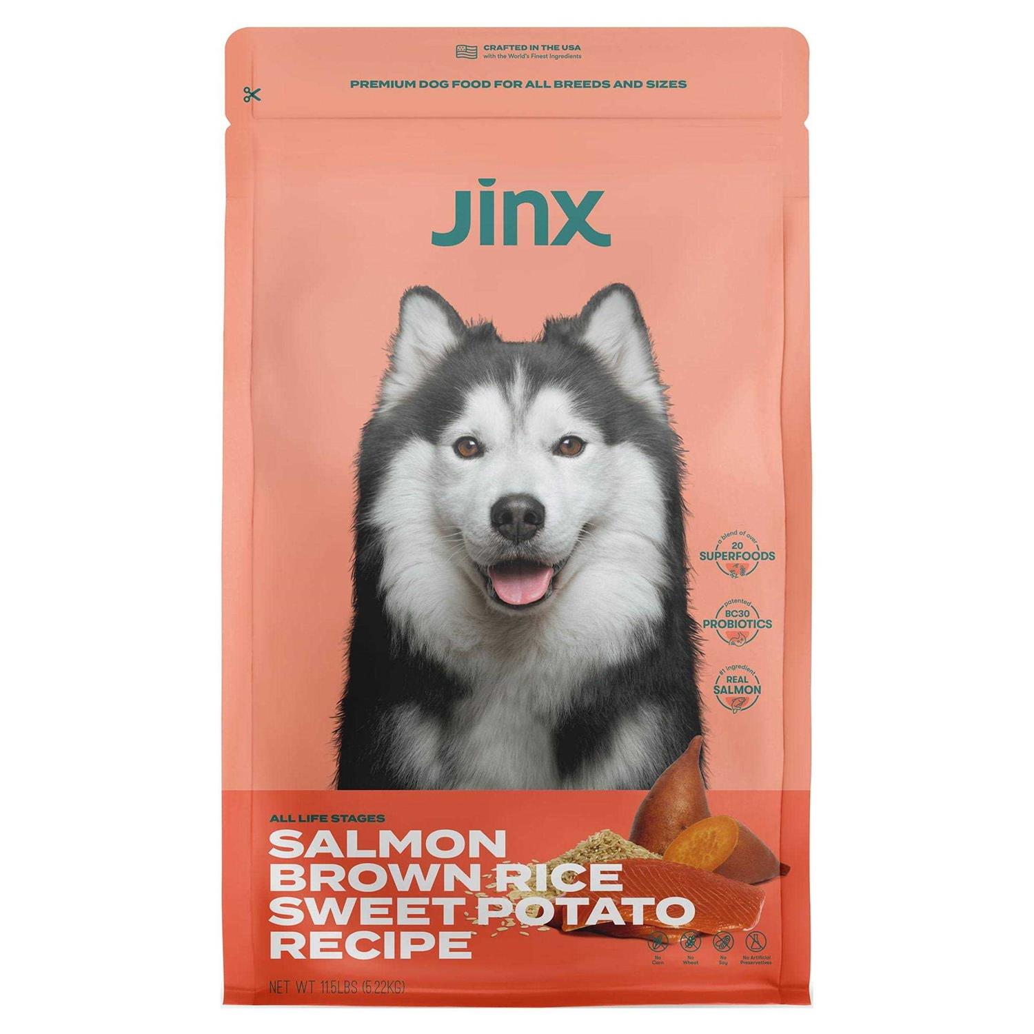 Jinx Salmon Brown Rice & Sweet Potato Dry Dog Food
