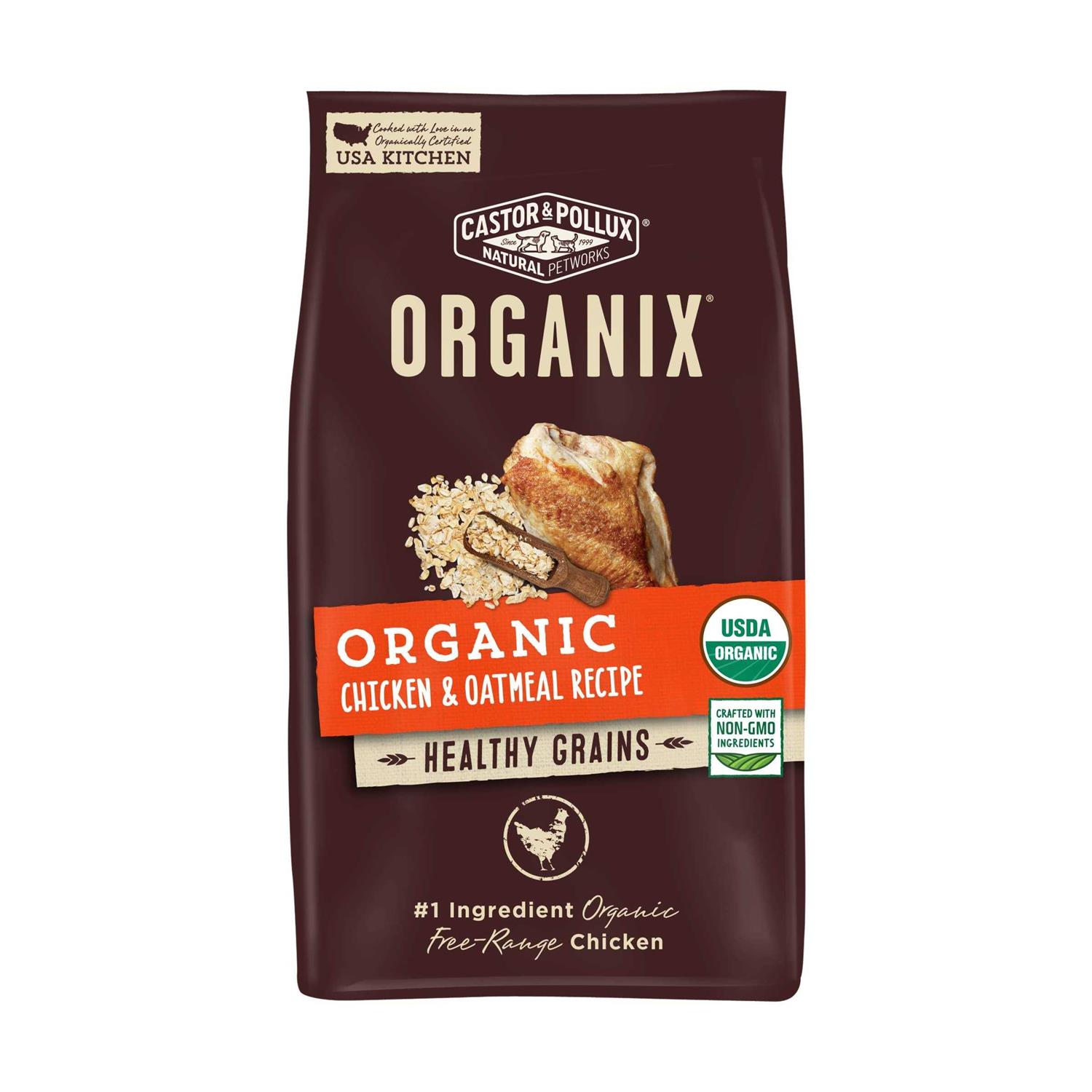 Castor & Pollux Organix Organic Chicken Recipe Dry Dog Food