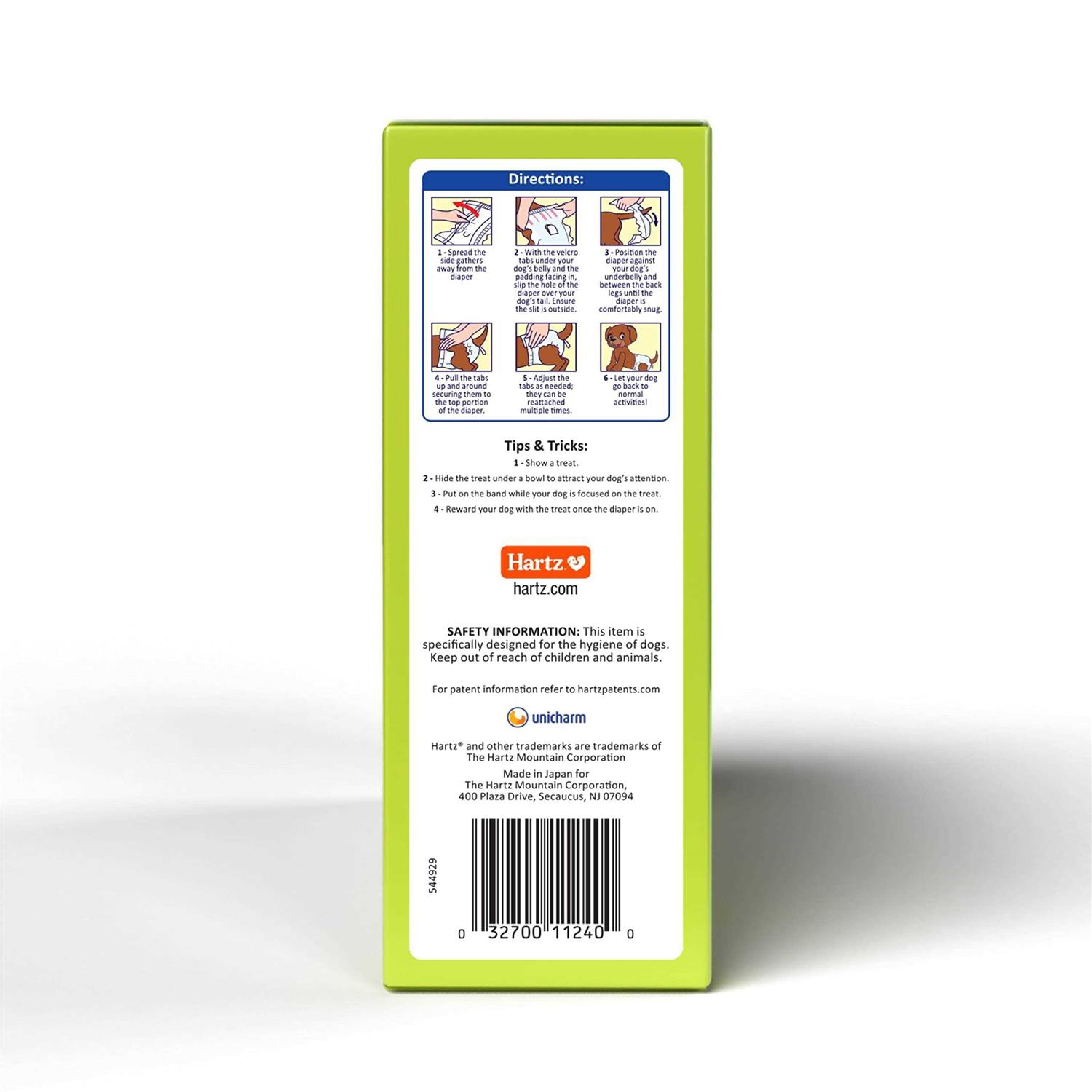 Hartz Disposable Male & Female Dog Diapers