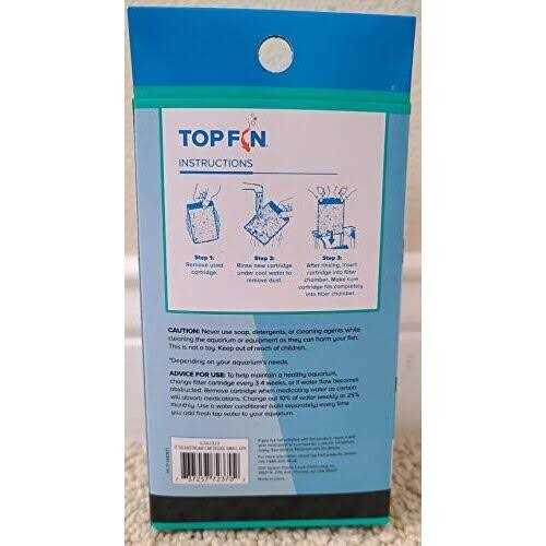 Top Fin Silenstream PF-S Small Filter Cartridges Refill for PF10 Power Filters