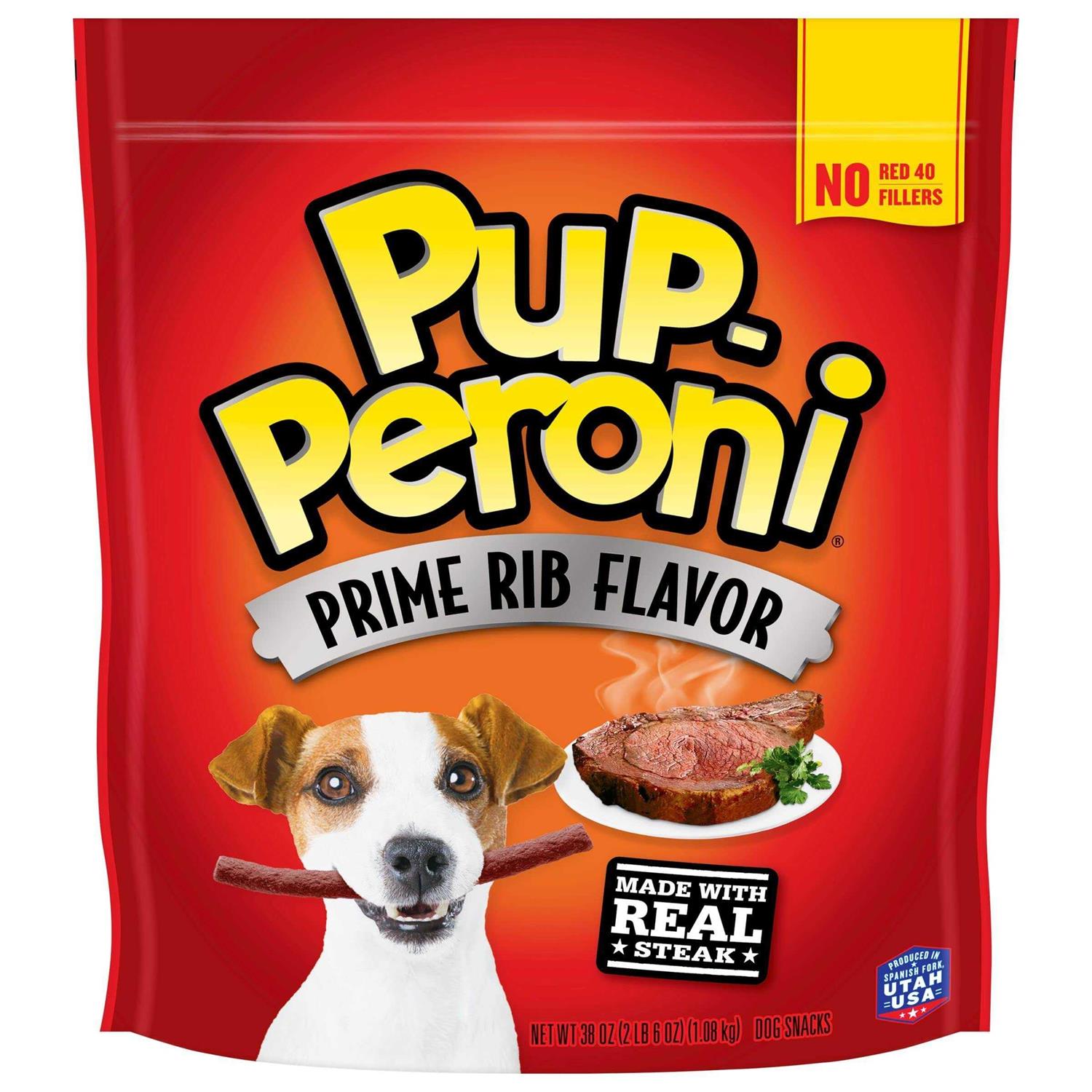 Pup-Peroni Prime Rib Flavor Dog