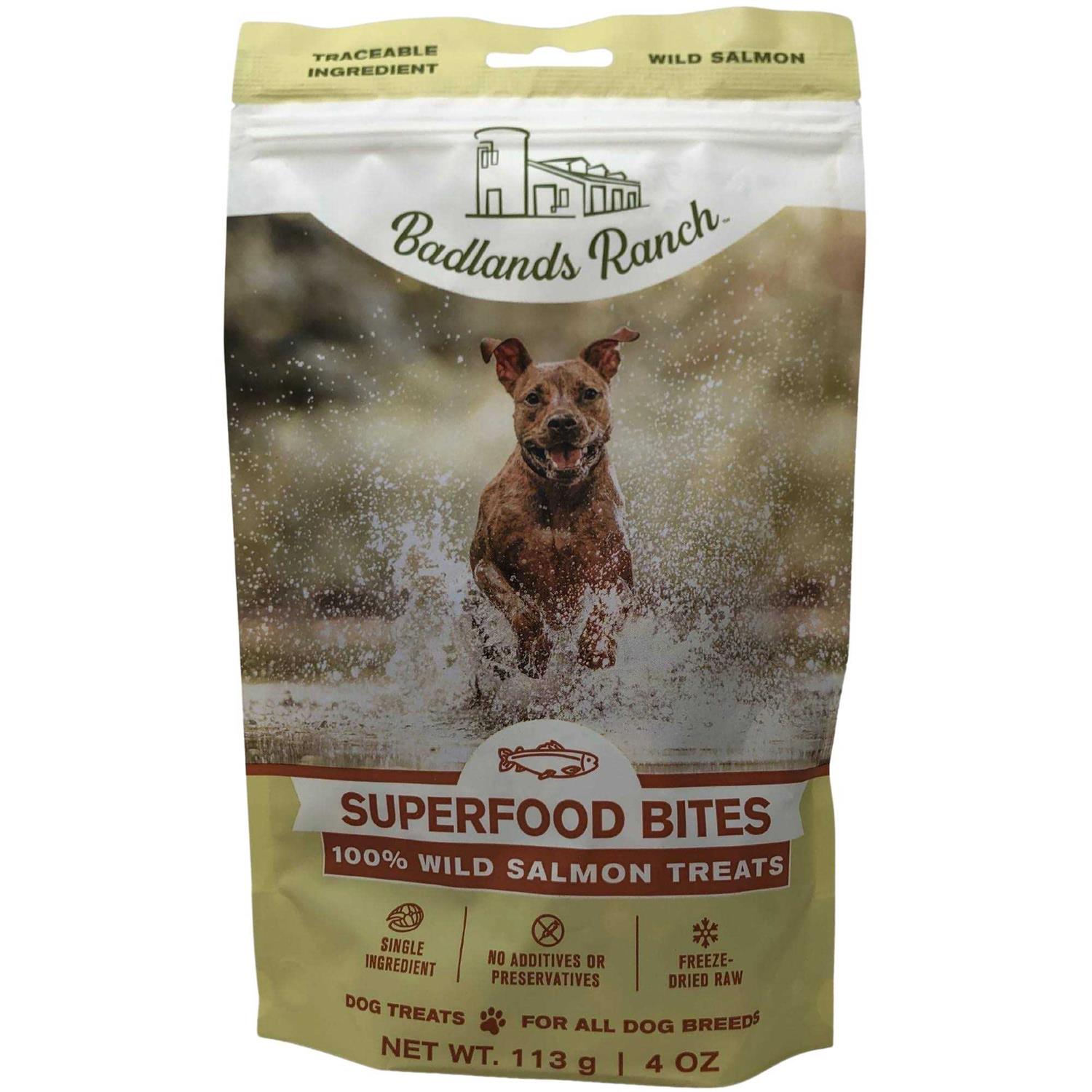 Badlands Ranch Superfood Bites Salmon Treats