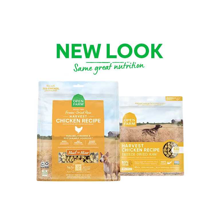 Open Farm Harvest Chicken Freeze Dried Raw Cat Food