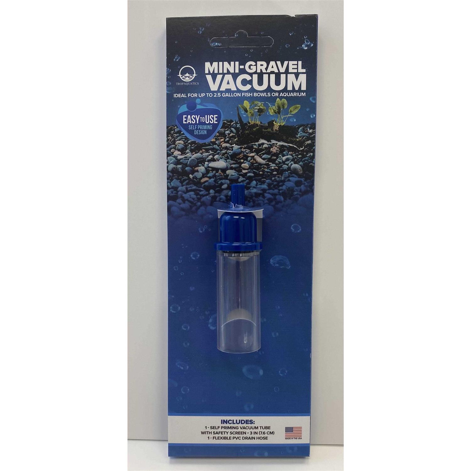 Tropaquatics Mini-Gravel Vacuum for Aquariums