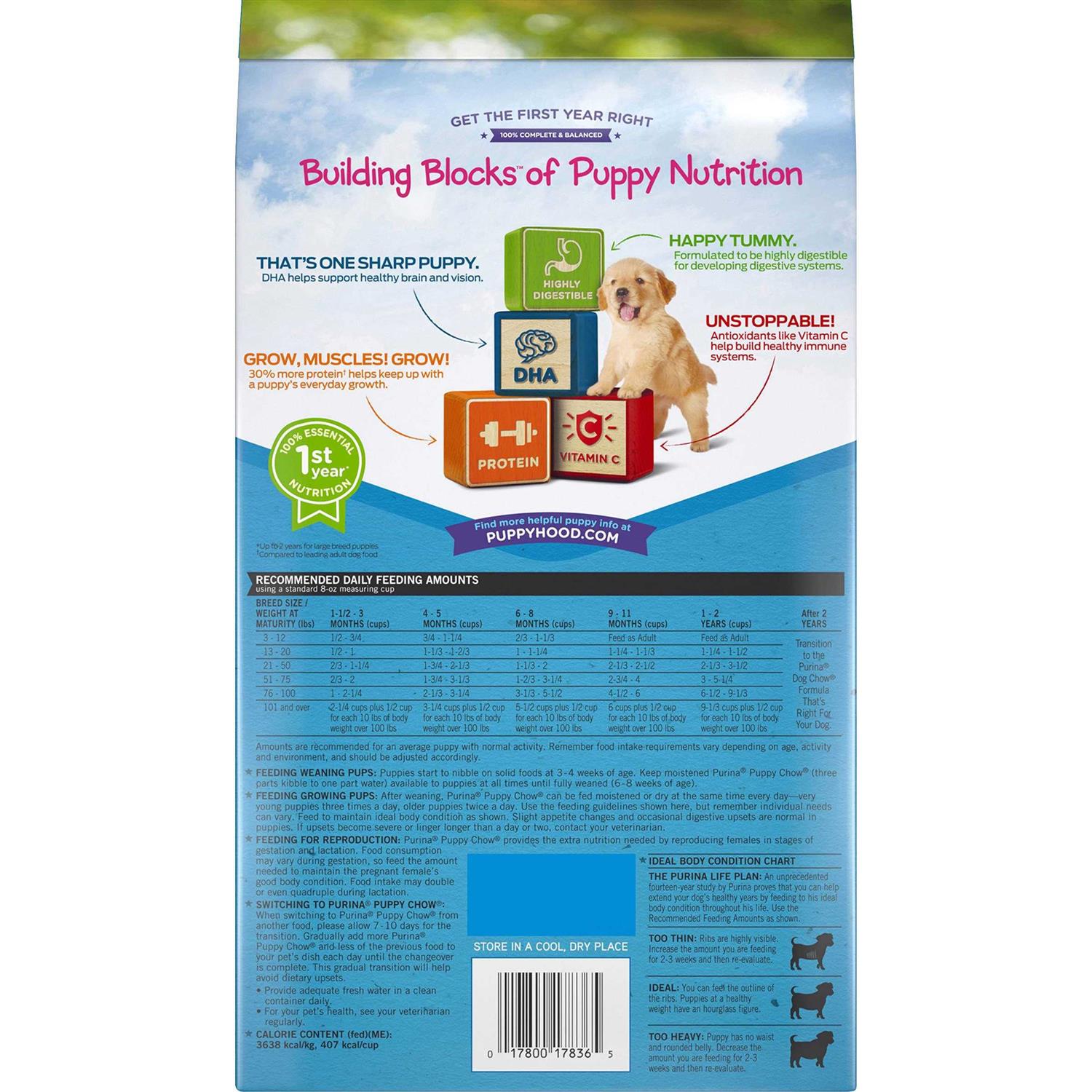 Purina Puppy Chow Complete Dry Food