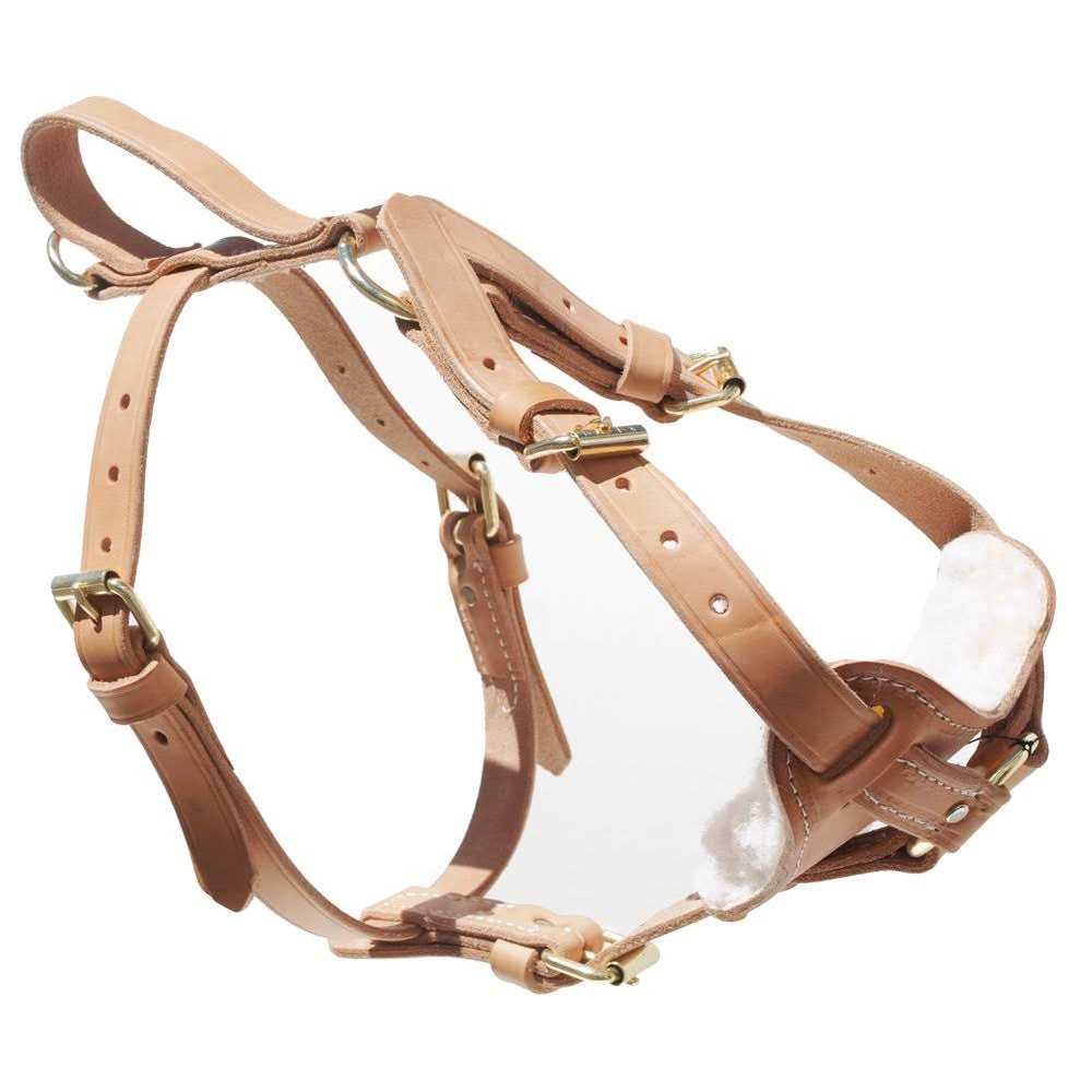 Signature k-9 Leather Tracking Harness