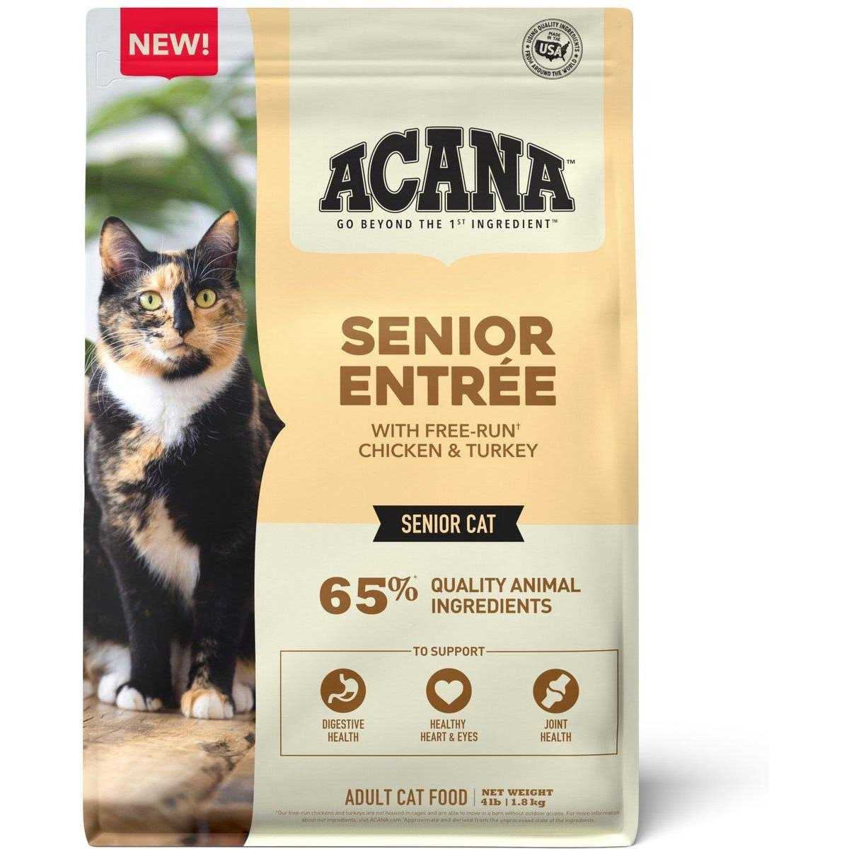 ACANA Senior Entree Chicken, Turkey Dry Cat Food