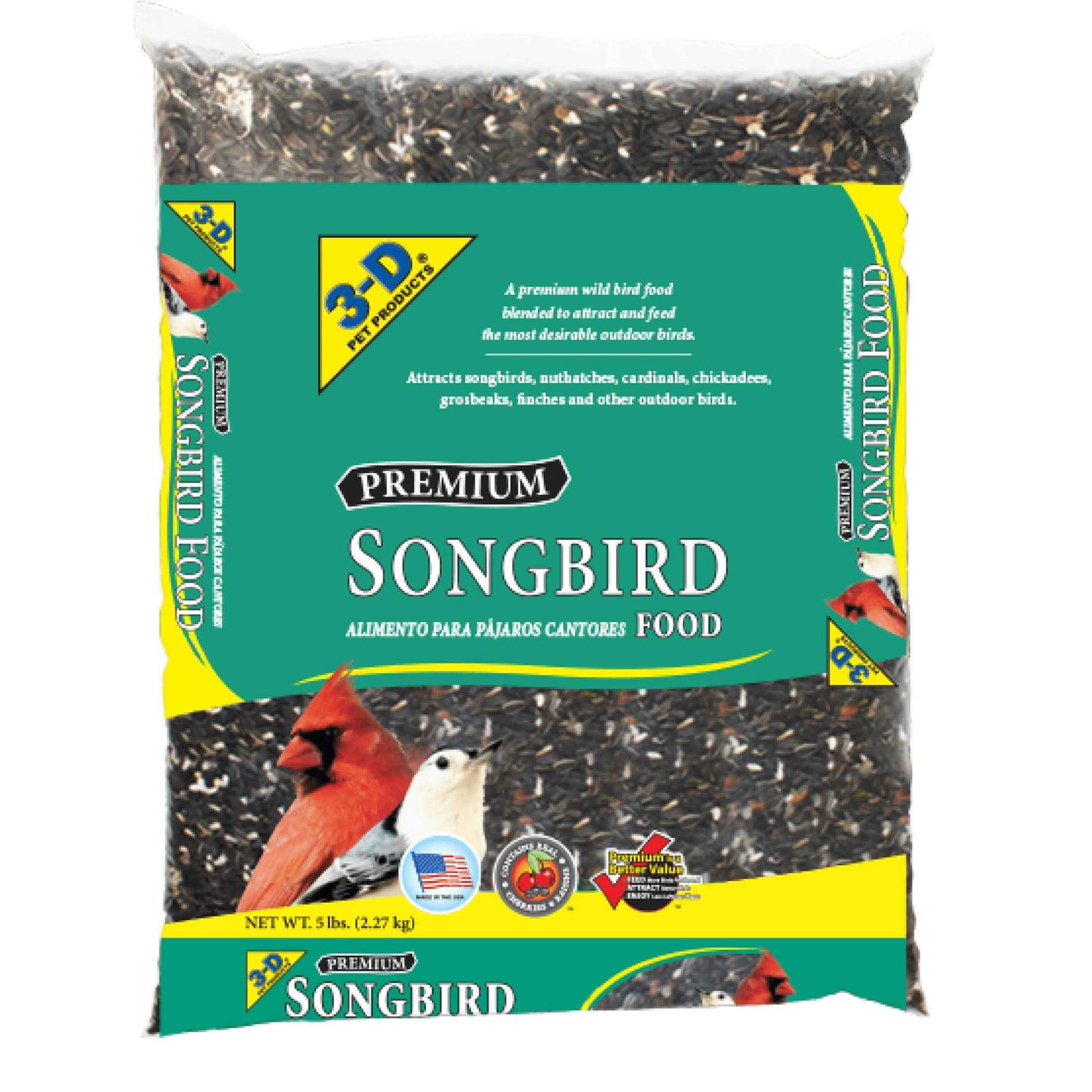 3-d Pet Products Premium Songbird Food
