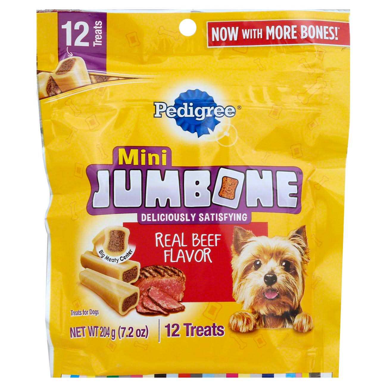 Pedigree Jumbone Real Beef Flavor Mini Dog Treats