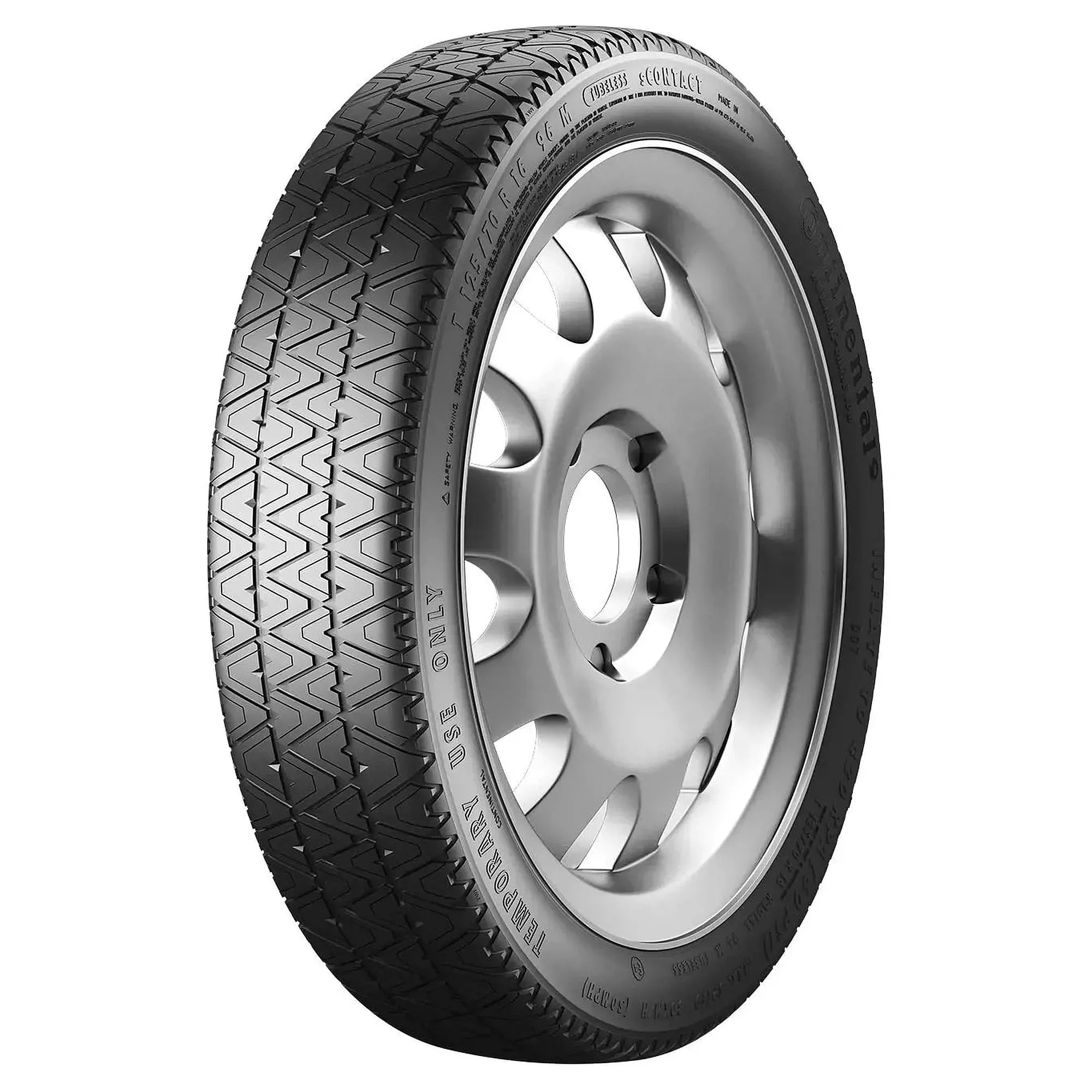 Continental sContact 155/80R19 114M Temp Spare Tire