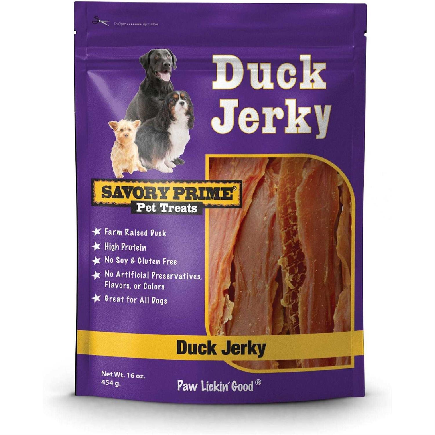 Savory Prime Natural Duck Jerky