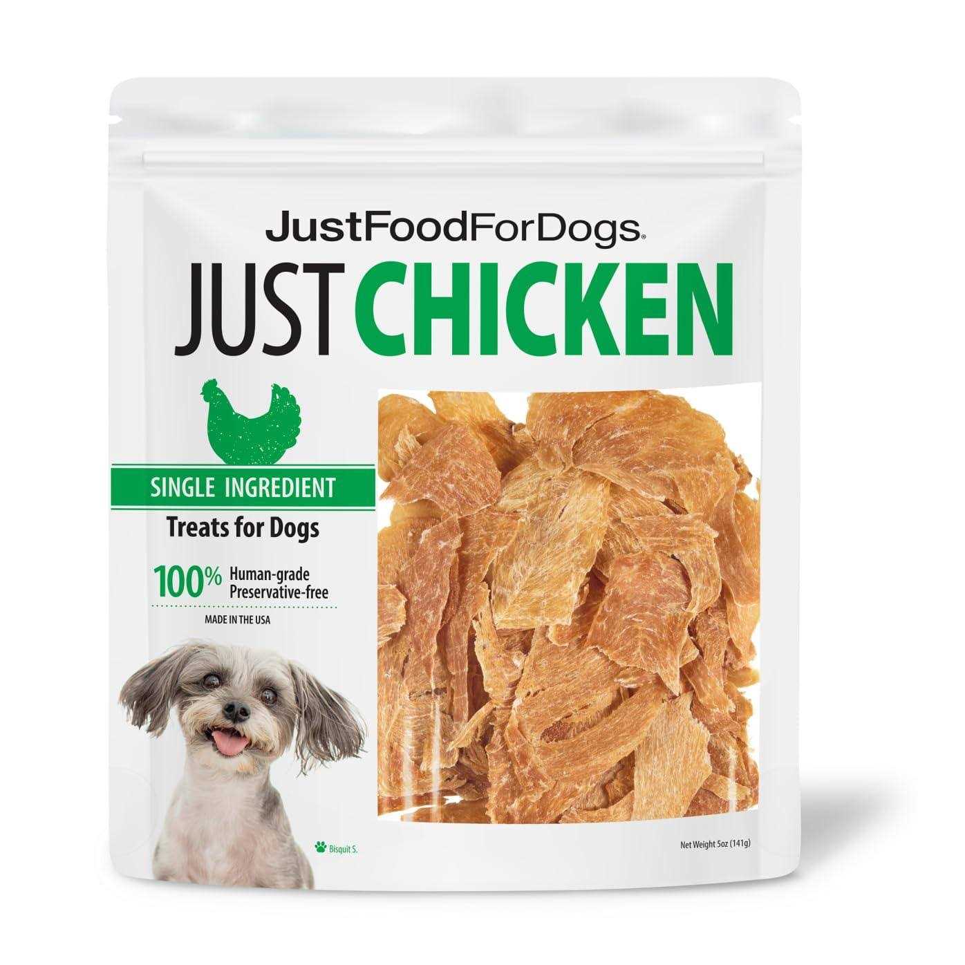 JustFoodForDogs Chicken Breast Dog Treats