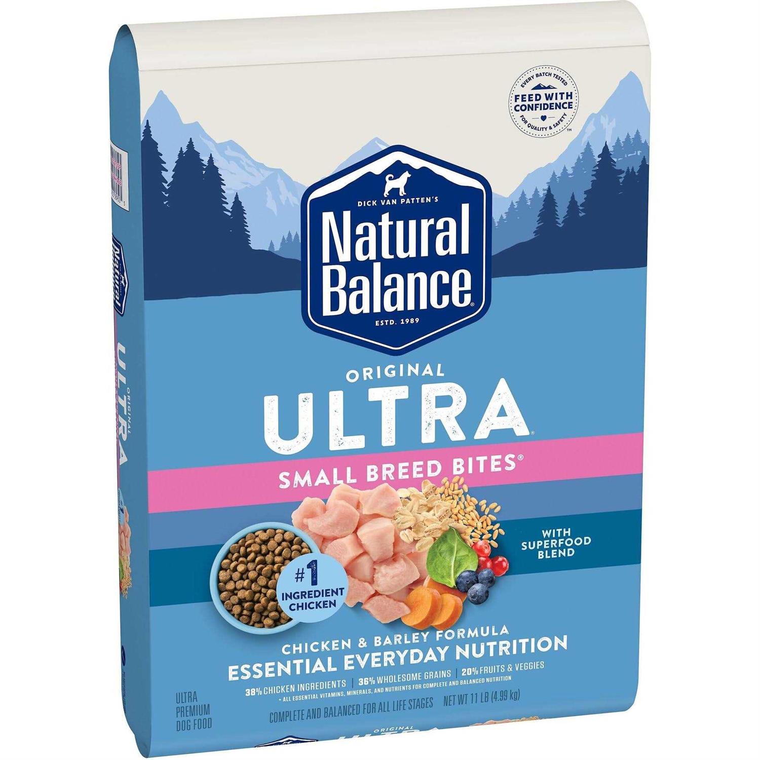 Natural Balance Original Ultra Chicken & Barley Dry Dog Food