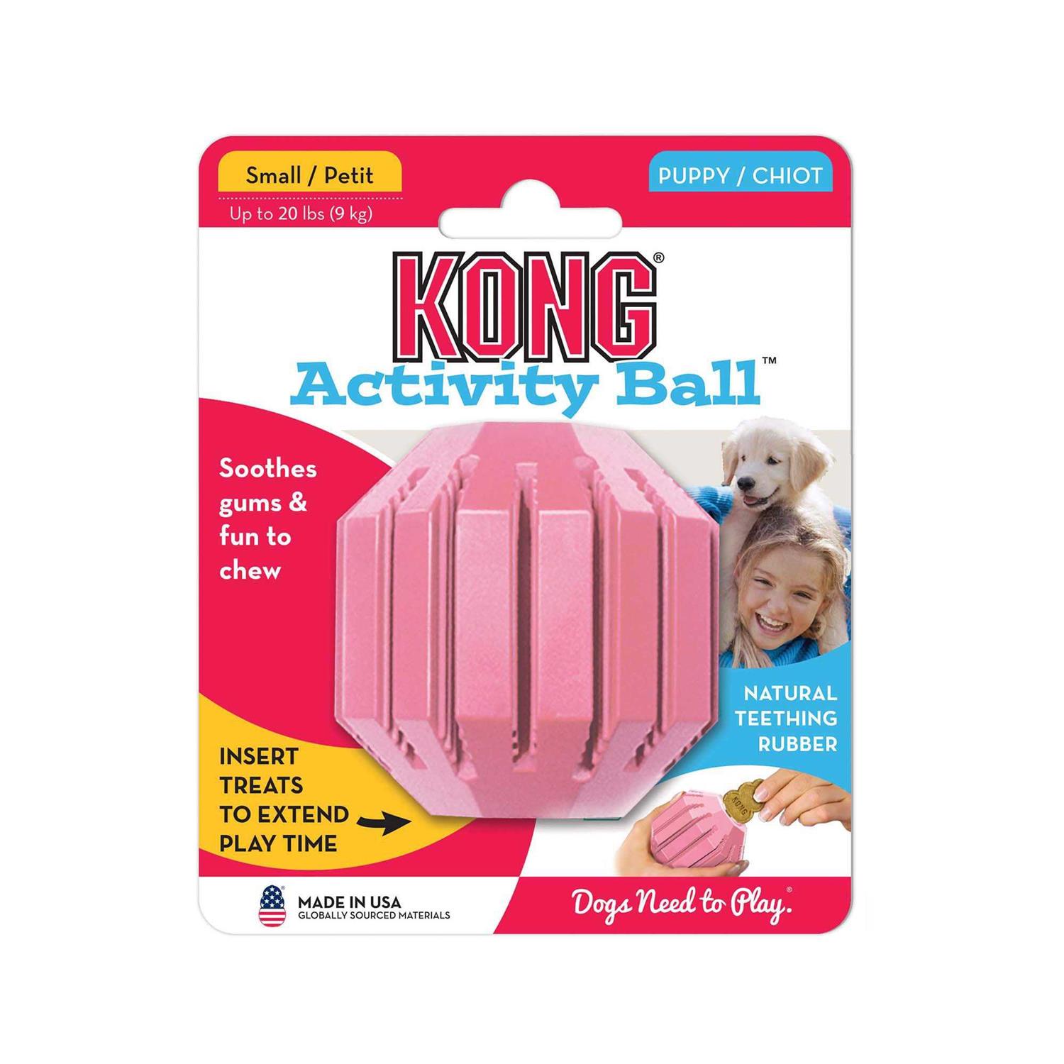 KONG Puppy Activity Ball Dog Toy